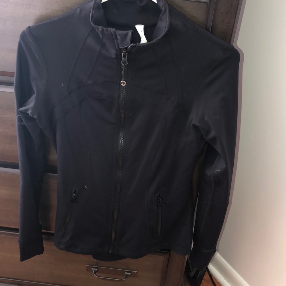 Lulu lemon black zip up